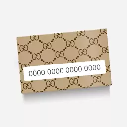 استیکر(برچسب) کارت عابر بانک-طرح دخترانه- لویی ویتون(Louis Vuitton)-کد54-سفارشی