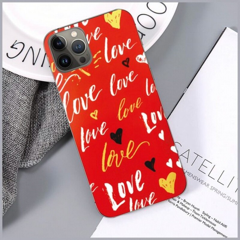 برچسب پوششی راک اسپیس طرح Love مناسب برای گوشی موبایل آیفون مدل iPhone 11 Pro Max

