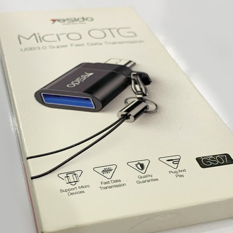 مبدل OTG microUSB یسیدو مدل GS07