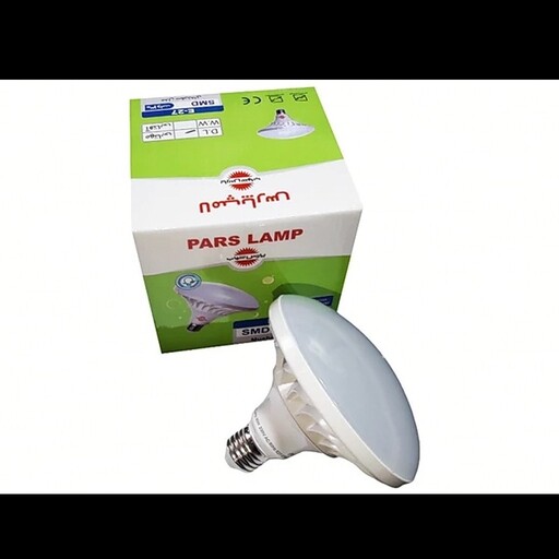 لامپ ال ای دی 30 وات پارس شهاب( مدل سفینه پایه e27 رنگ مهتابی)