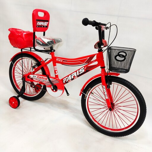 دوچرخه سایز 20 ، مارک فاریس ، رنگ قرمز 