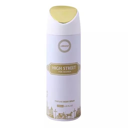 اسپری بدن زنانه های استریت آرماف حجم 200میلی لیتر
High Street Armaf Deodorant Spray For Women 200ml