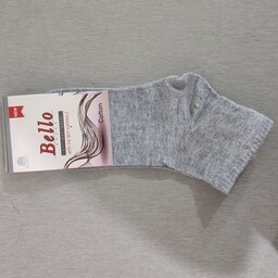 جوراب نیمساق ساده در 6 رنگ جین 12تایی
