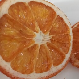 پرتقال تامسون خشک شده خانگی در بسته 100 گرمی تهیه شده از میوه تازه مرغوب