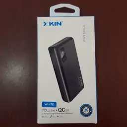 پاوربانک  فست شارژ Xkin مدل XKBP05 با ظرفیت 20000 میلی آمپر سفید