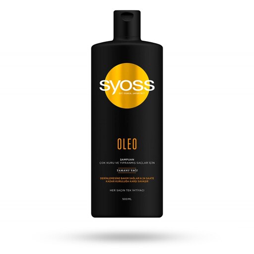 شامپو سایوس مدل Oleo مخصوص موهای خشک حجم 500 میل