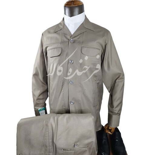کت و شلوار لبنانی بهاری تضمینی (بیش از 9 رنگ متنوع از سایز 46 تا 64)