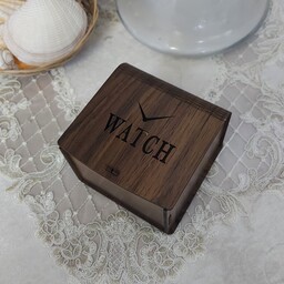 جعبه ساعت هدیه کادویی چوبی 
