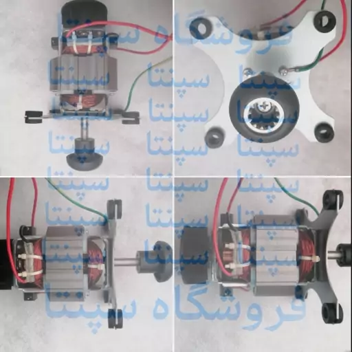 موتور مخلوط کن صنعتی به همراه کوبل موتور (باکیفیت و عالی) مطابق تصویر (موتور مخلوط کن صنعتی)