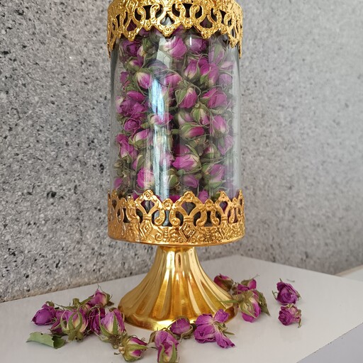 غنچه گل محمدی خشک شده (100گرمی)