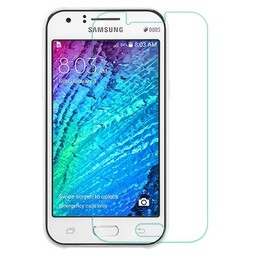 گلس سامسونگ samsung j100 محافظ صفحه نمایش شفاف شیشه ای j1  2015 خشگیر بی رنگ جی وان J100 جی یک J1 DOUS SM-J100H