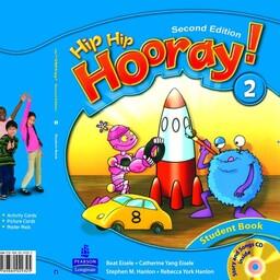 کتاب زبان هیپ هیپ هورای 2 hip hip hooray 2 second edition 