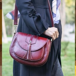 کیف دوشی زنانه  در رنگهای مشکی  قهوه ای  عسلی زرشکی طوسی و... با بهترین چرم 