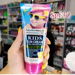 ضد آفتاب بی رنگ کودک وکالی spf30محصولات پوست مهتا