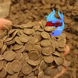 غذای ماهی ویفر قرصی ساده پلکو و میگو 100 گرمی