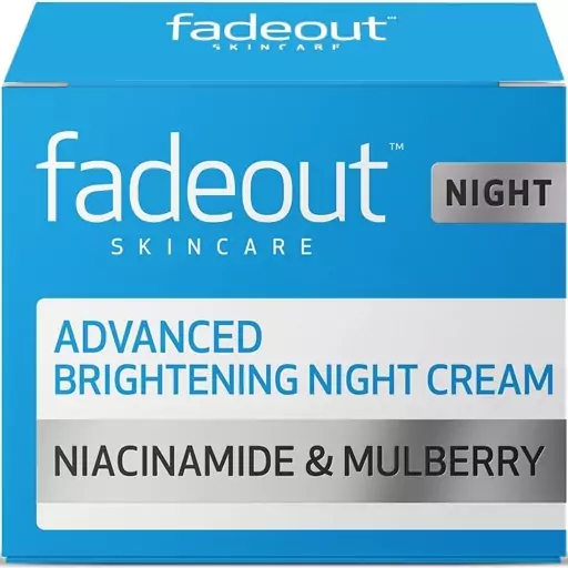 کرم روشن کننده شب فید اوت Fadeout Advanced Whitening Night حجم 50 میلی لیتر