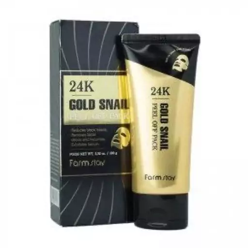 ماسک طلا 24عیار فارم استی gold snail