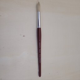 قلم موی وینزور مدل آزنتا دسته بلند موی زبر گرد شماره 8