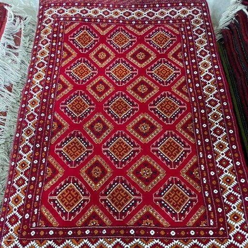 خرید فرش دستباف3 متری ترکمن طرح شانگی بسیار زیبا و با کیفیت با ارسال رایگان 