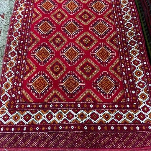 خرید فرش دستباف3 متری ترکمن طرح شانگی بسیار زیبا و با کیفیت با ارسال رایگان 