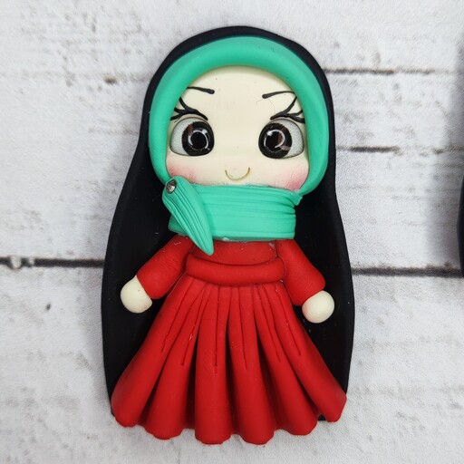 عروسک خمیری  حجاب