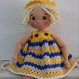 عروسک دستباب الیف با دو دست لباس