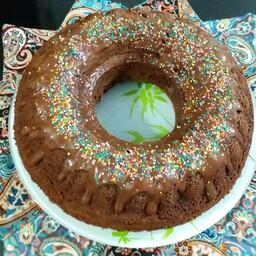 کیک شکلاتی خانگی بابافتی نرم وعالی 