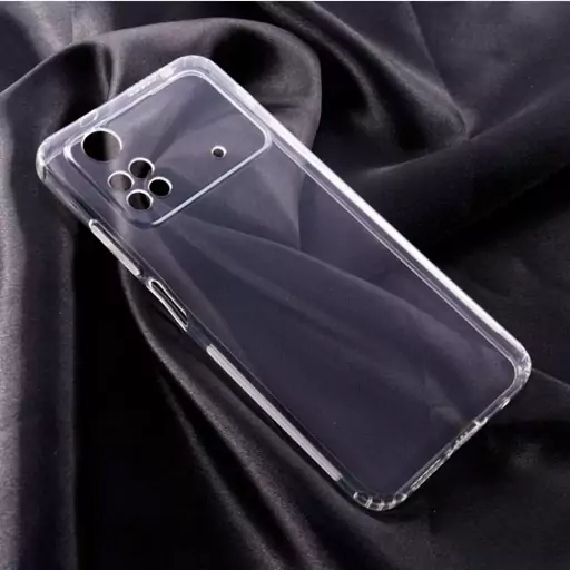 قاب ژله ای ساده بی رنگ محافظ لنزدار Xiaomi Poco M4 Pro 4G