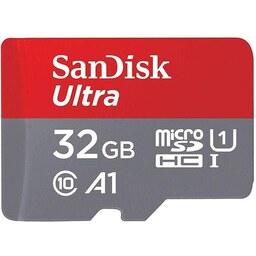 کارت حافظه سن دیسک 32 گ microSD مدل Ultra A1 کلاس 10 استاندارد UHS-I سرعت 98MBp
