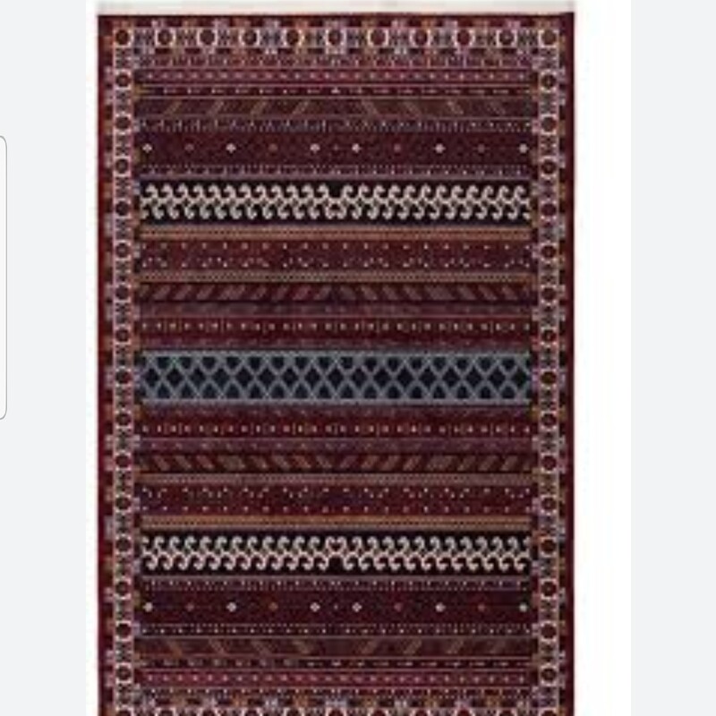 فرش ماشینی محتشم طرح سنتی کد100314لاکی(ارسال بابا ربری بصورت پس کرایه)