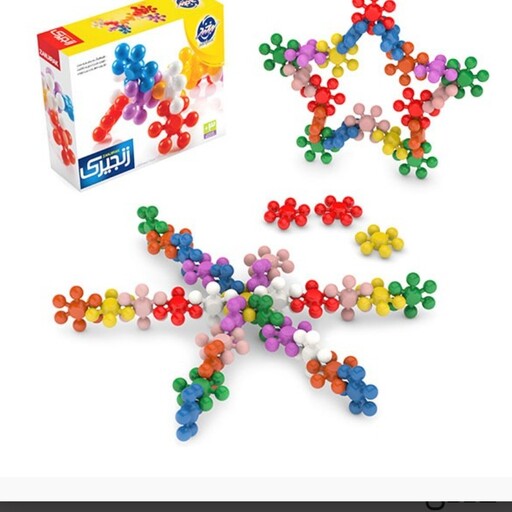بازی زنجیرک ستاره ای جعبه ای 32 عددی