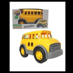 ماشین بازی نیکوتویز مدل اتوبوس مدرسه


