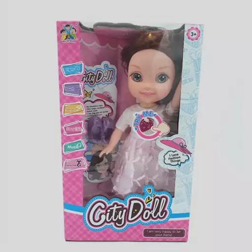 عروسک موزیکال City Doll 207