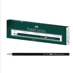 مداد مشکی9 فابر کاستل Faber Castell مدل SV1111 شش پهلو 2 HB