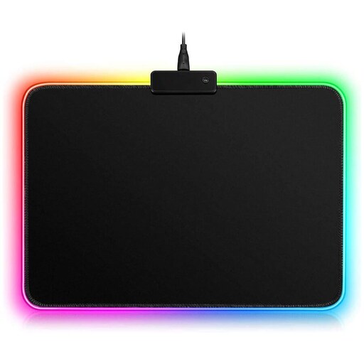 موس پد RGB گیمینگ 25در35  چراغ دار