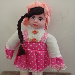 عروسک رویا دخترانه مو بافت 