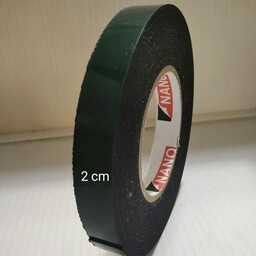 چسب دو طرفه و یک طرفه فوم دار 2 سانتی ، به طول 10 متر ، برند Nano Tape 