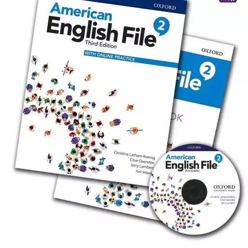  کتاب زبان امریکن انگلیش فایل 2 ویرایش سوم American English File 2 3rd Edition