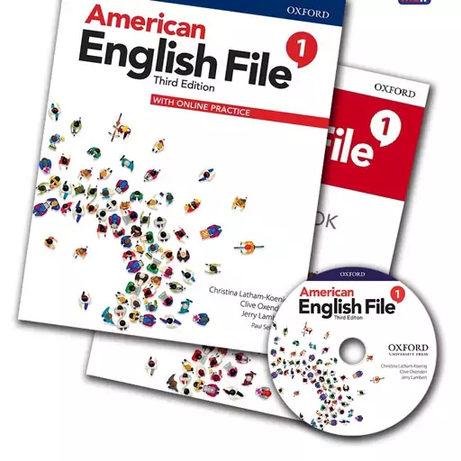  کتاب زبان امریکن انگلیش فایل 1 ویرایش سوم American  English  File 1 3rd Edition