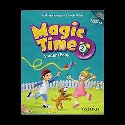 Magic Time 2   2nd  کتاب زبان مجیک تایم 2 ویرایش دوم 