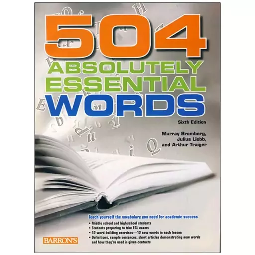  کتاب زبان اصلی 504 واژه ضروری متن اصلی ویرایش ششم 504 absolutely essential words  6th