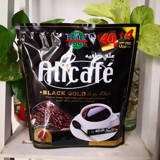 پودرقهوه فوری علی کافه بلک گلد اصلی (Alicafe Black Gold) 