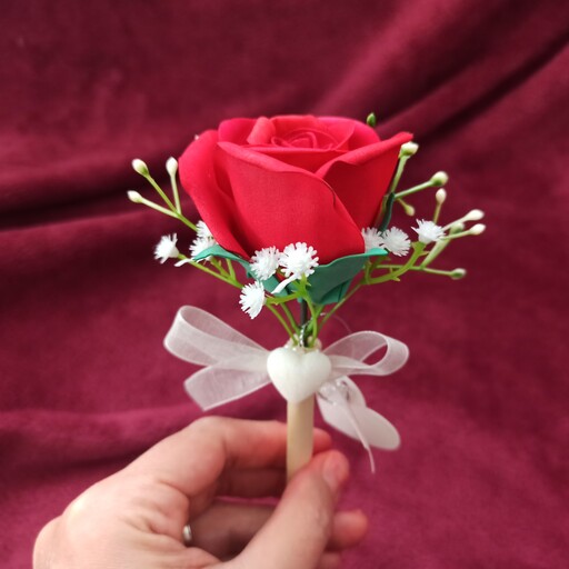 گیفت عروسی  گل مصنوعی (یادبود) رز  
