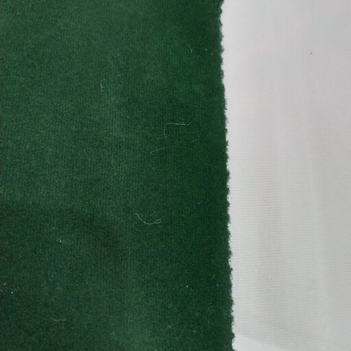 پارچه مخمل سبز جیر 150در100 سانتیمترپارچه سبز مخمل پارچه کیف دوزی و گلسازی موجود در خرازی نفیس