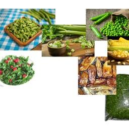 سبزیجات آماده و محصولات خانگی