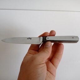 چاقو  آشپزخانه سایز یک استیل فولاد زنجان تیغه تیز  ارزانترین چاقو زنجان 