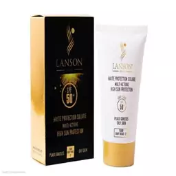 کرم ضد آفتاب رنگی شماره 2 لایت بژ SPF 50 برند لانسون LANSON