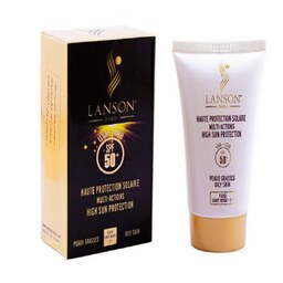 کرم ضد آفتاب رنگی شماره 1 لایت بژ برند لانسون LANSON