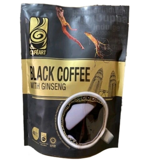 قهوه فوری بلک کافه جنسینگ دار کافه 40 عددی محصول مالزی 