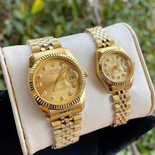 ست زنانه مردانه ساعت مچی رولکس دیت جاست     Rolex Date just